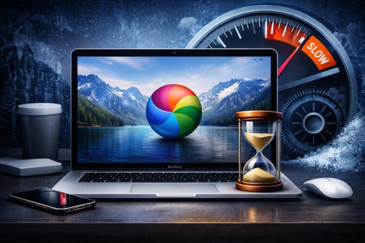 Что делать, если тормозит Mac после установки macOS Tahoe 26. Фото.