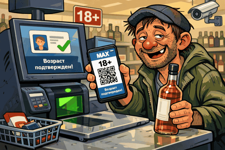 Россия приравняла MAX к паспорту. Через него можно подтверждать возраст при покупке алкоголя и табака. Паспорт в магазин больше не берем. Россия приравняла MAX к паспорту. Через него можно подтверждать возраст при покупке алкоголя и табака. Паспорт в магазин больше не берем. Фото.