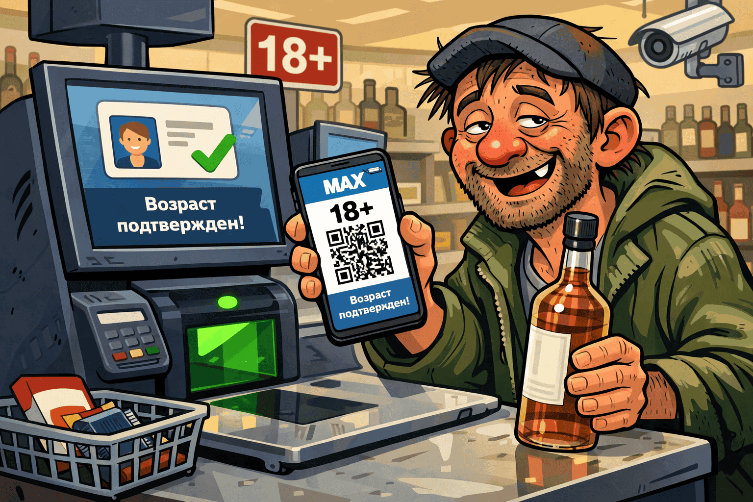 Россия приравняла MAX к паспорту. Через него можно подтверждать возраст при покупке алкоголя и табака