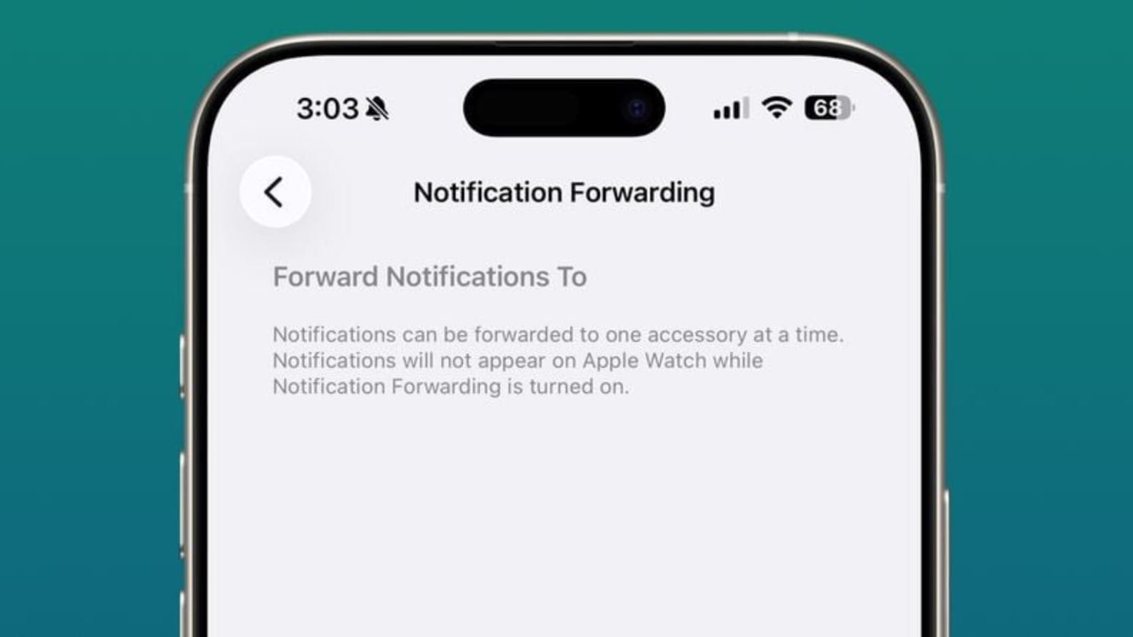 Новые функции iOS 26.3 beta 1. Добавлена отправка уведомлений на подключенные смарт-часы. Фото: macrumors.com. Фото.
