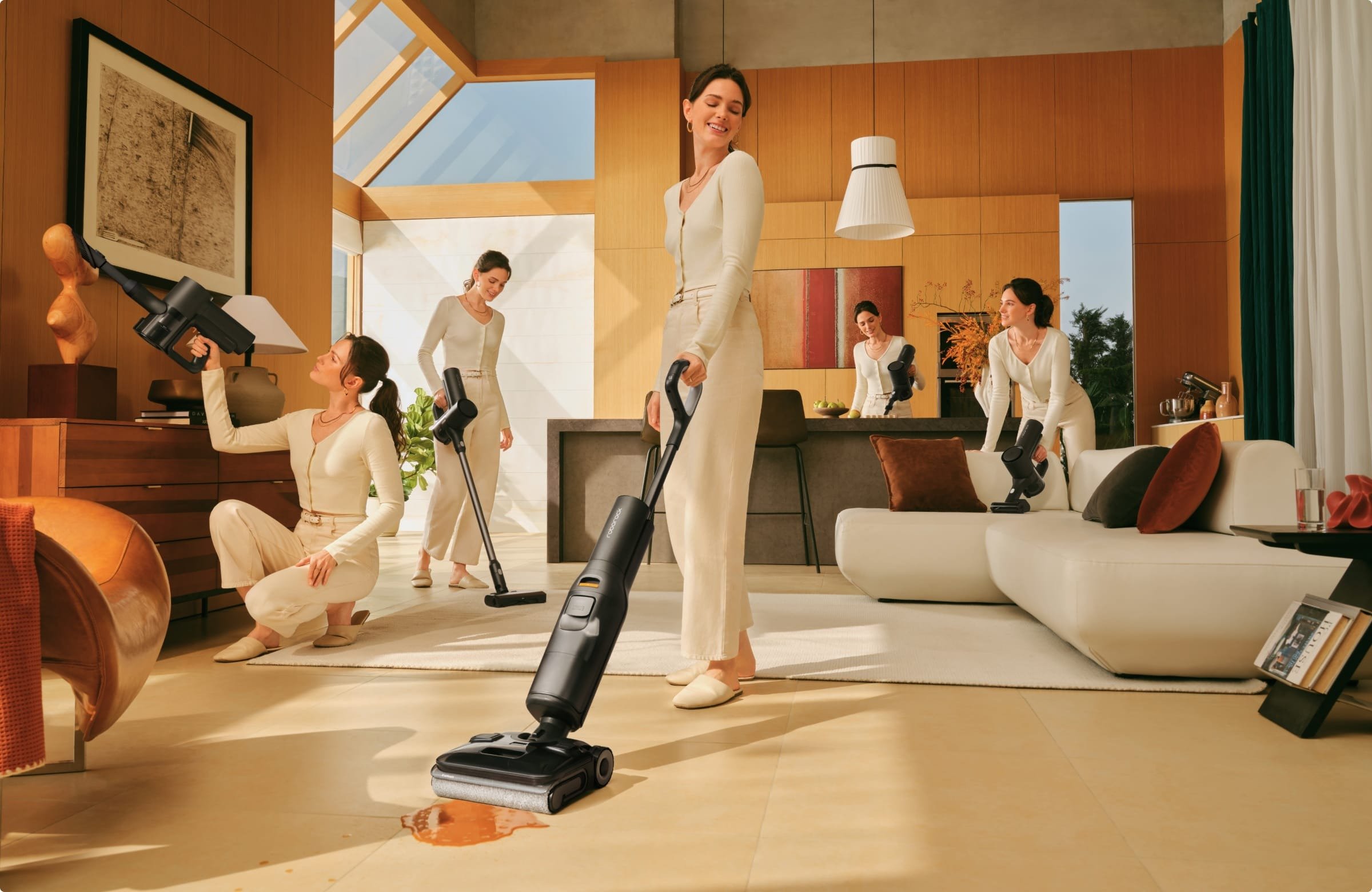 Roborock F25 Combo — вертикальный беспроводной пылесос для дома. Пылесос получился реально 5 в 1. Изображение: ca.roborock.com. Roborock F25 Combo — вертикальный беспроводной пылесос для дома. Пылесос получился реально 5 в 1. Изображение: ca.roborock.com. Фото.