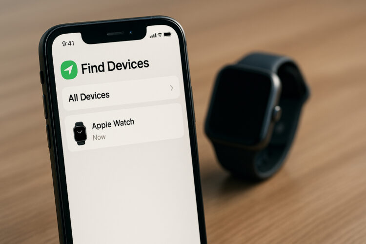 Как найти Apple Watch через iPhone. Фото.
