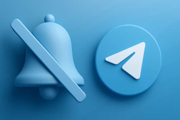 Почему уведомления от Telegram приходят с зачёркнутым колокольчиком, без вибрации и звука. Фото.