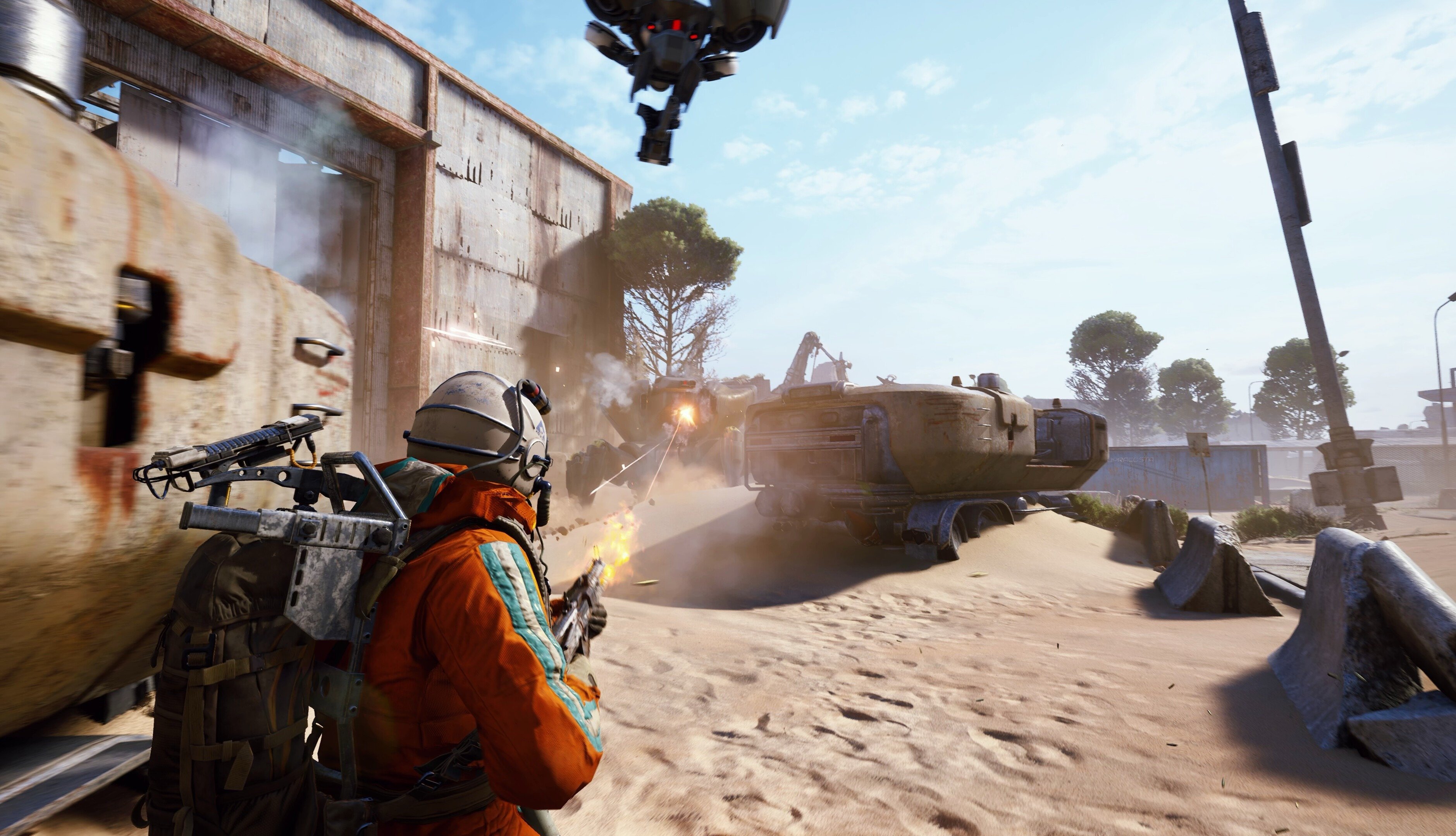 10 лучших игр для PlayStation 5, вышедших в 2025 году. Самое время пострелять в машины. Изображение: playground.ru. Фото.