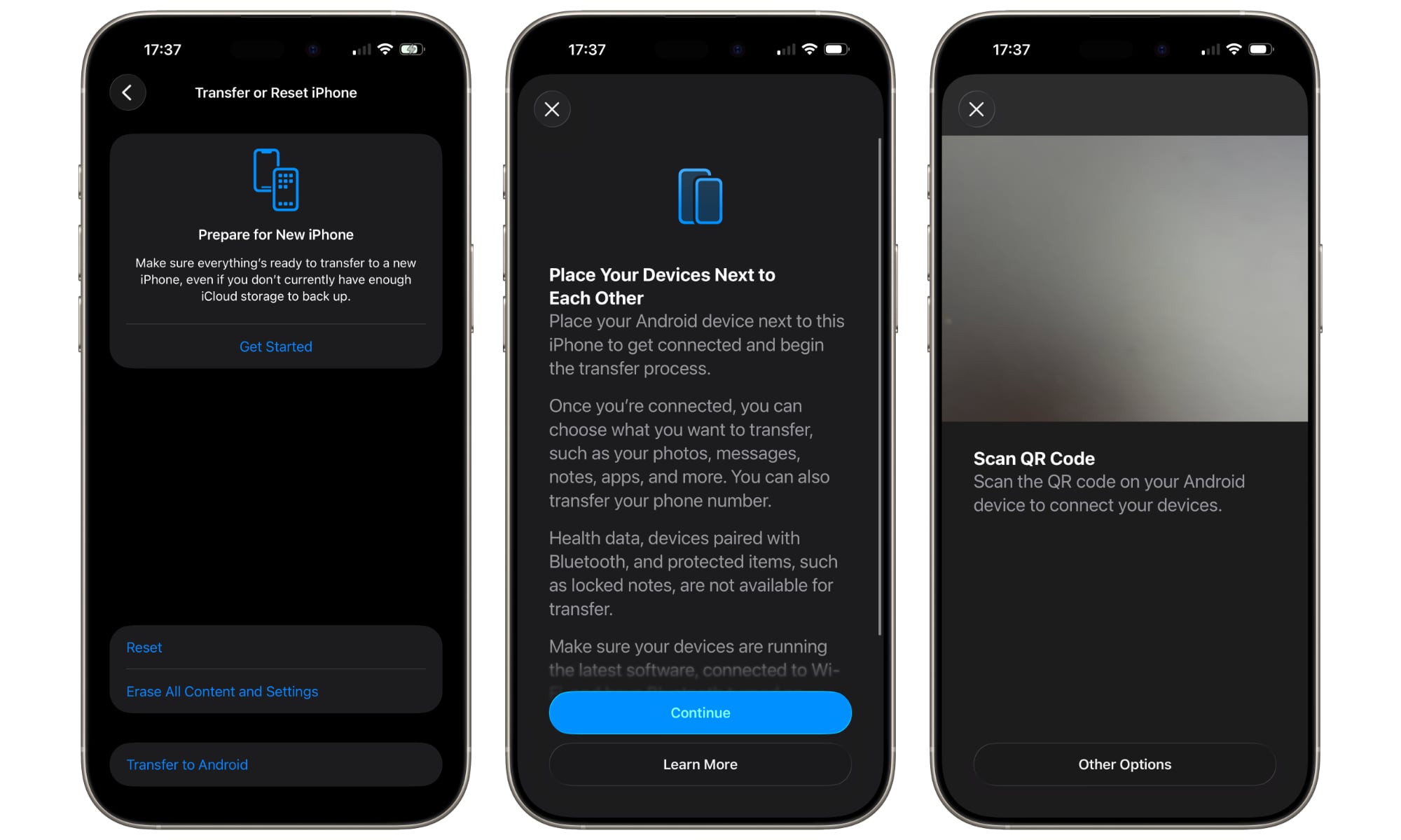 Какие функции появятся в iOS 26.3. Перенос работает крайне просто — разберется даже ребенок. Фото: idropnews.com. Фото.