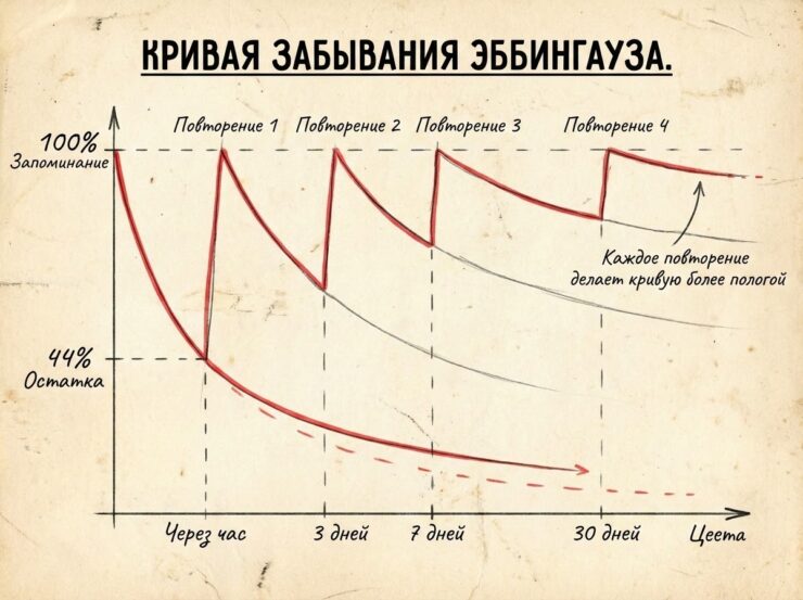 Шаг 4. Научные методы: Как перестать забывать слова. Все новое имеет свойство забываться. Фото.