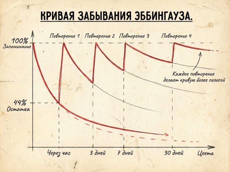 Шаг 4. Научные методы: Как перестать забывать слова. Все новое имеет свойство забываться. Фото.