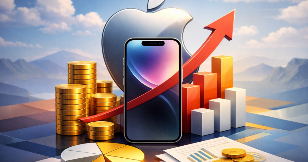 Apple teenis rekordilise kvartali – iPhone'i müük ületas kõik ootused