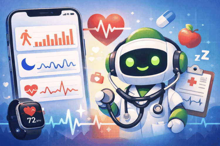 Нейросеть ChatGPT мощно обновилась и теперь помогает следить за здоровьем на основе данных с айфона. Фото.