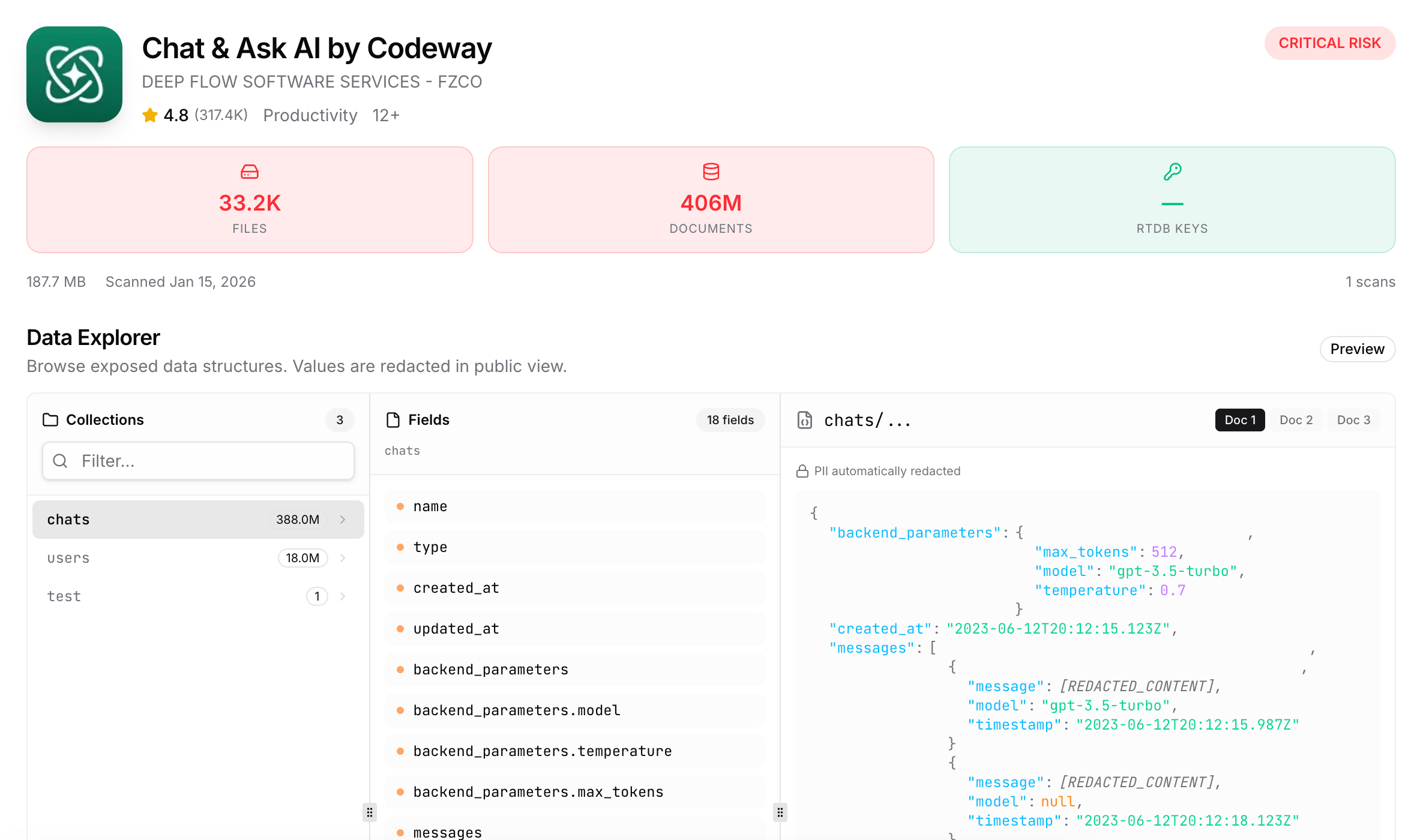 В App Store нашли почти 200 приложений, сливающих пользовательские данные. Проверь, есть ли такие на твоем iPhone. Знающий человек легко достанет из этих данных нужную информацию. Фото.