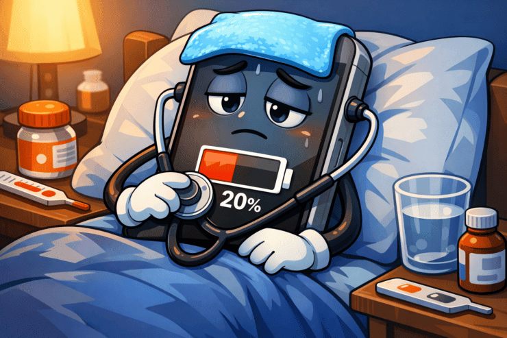 Почему быстро падает емкость аккумулятора iPhone