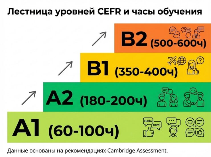 Можно ли выучить английский быстро? (Честный ответ и цифры). Сколько времени нужно, чтобы выучить английский. Фото.