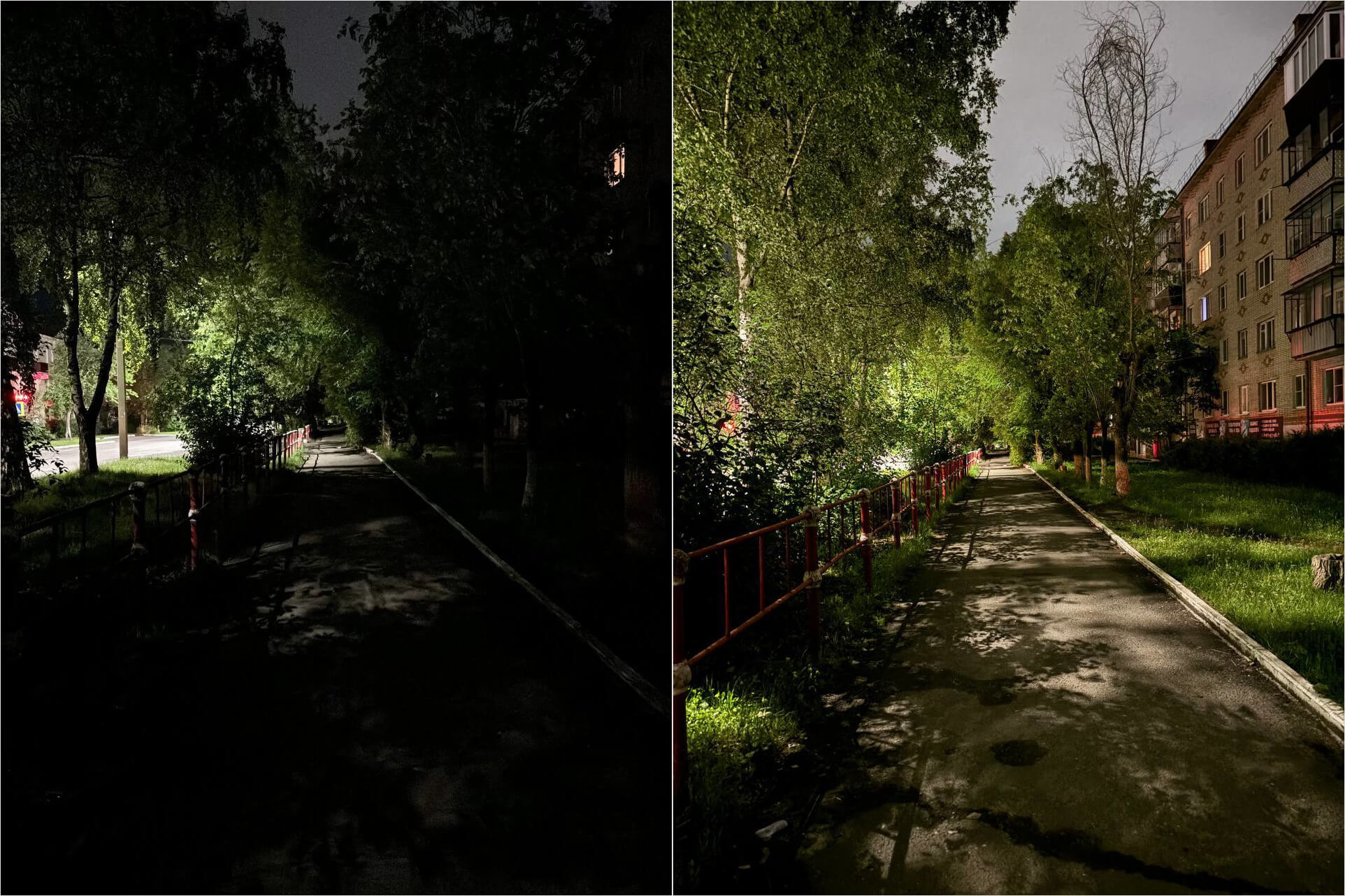 Какая камера у Айфон 15. В темноте — не так идеально. Фото.