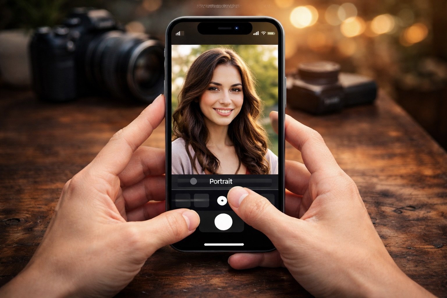 Как включить портретный режим на iPhone после съемки