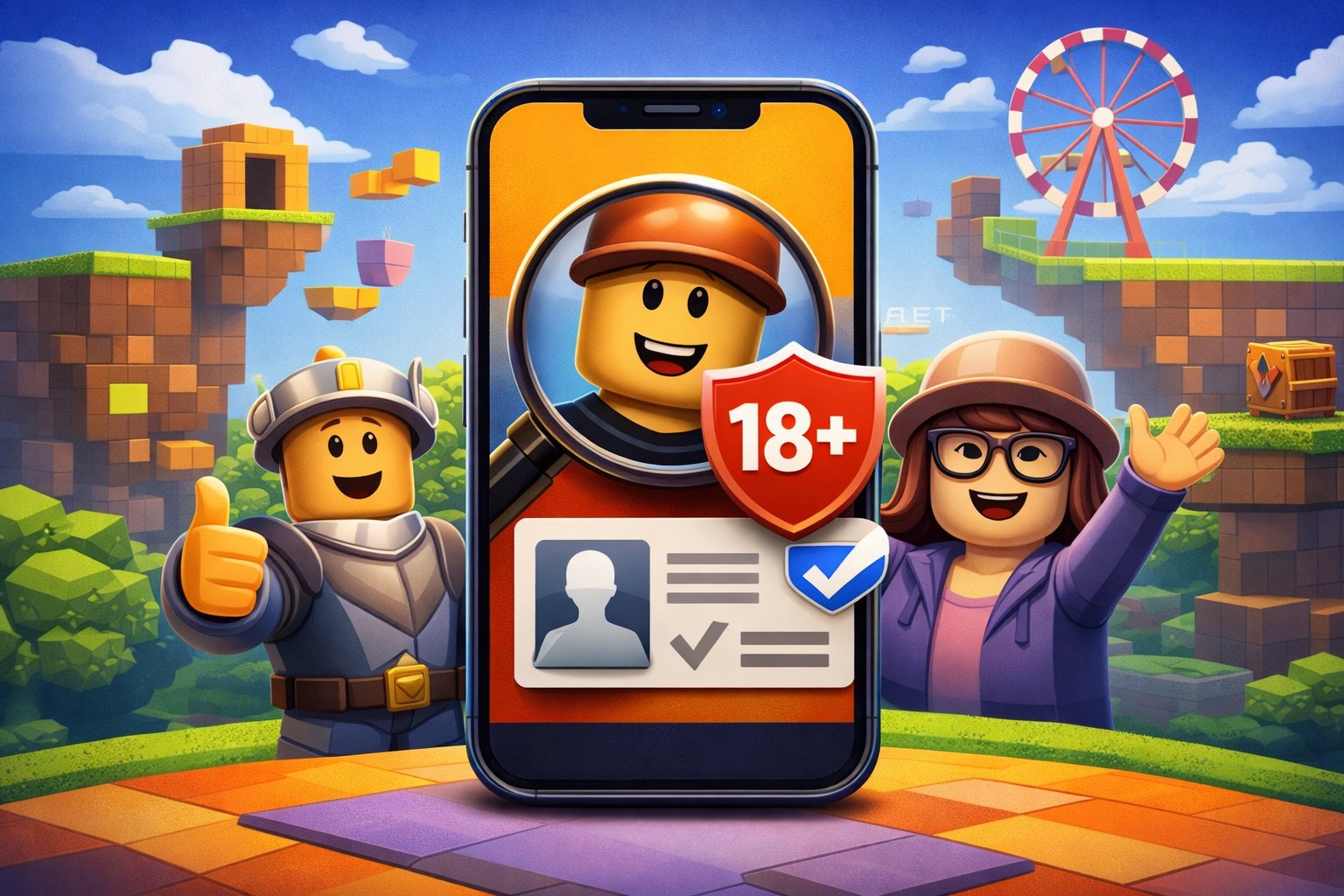 Как подтвердить возраст в Roblox на iPhone и зачем это делать Как подтвердить возраст в Roblox на iPhone и зачем это делать
