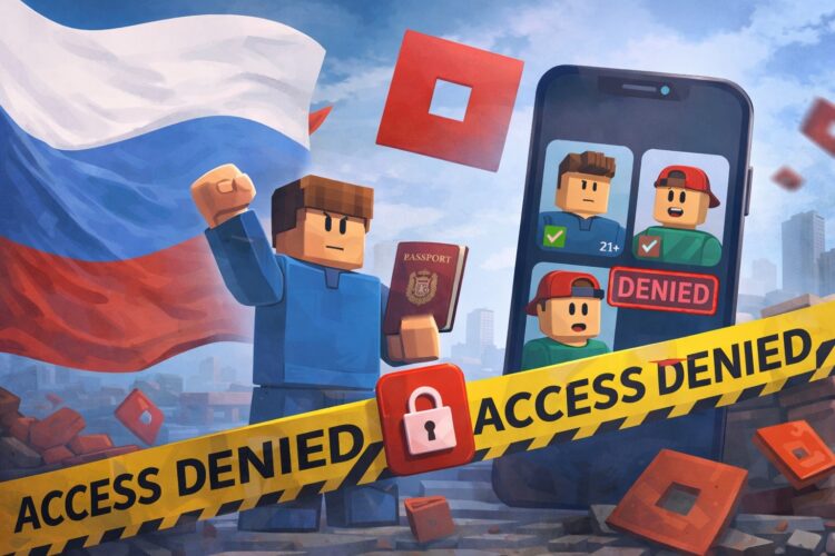 Кажется, в России никогда не разблокируют Roblox: система проверки возраста вообще не работает. Создатели Roblox сами загоняют себя в угол. Фото.