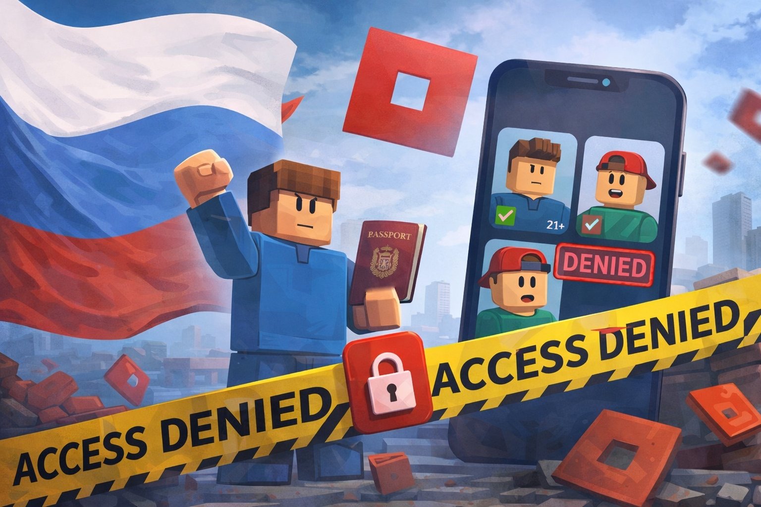 Кажется, в России никогда не разблокируют Roblox: система проверки возраста вообще не работает
