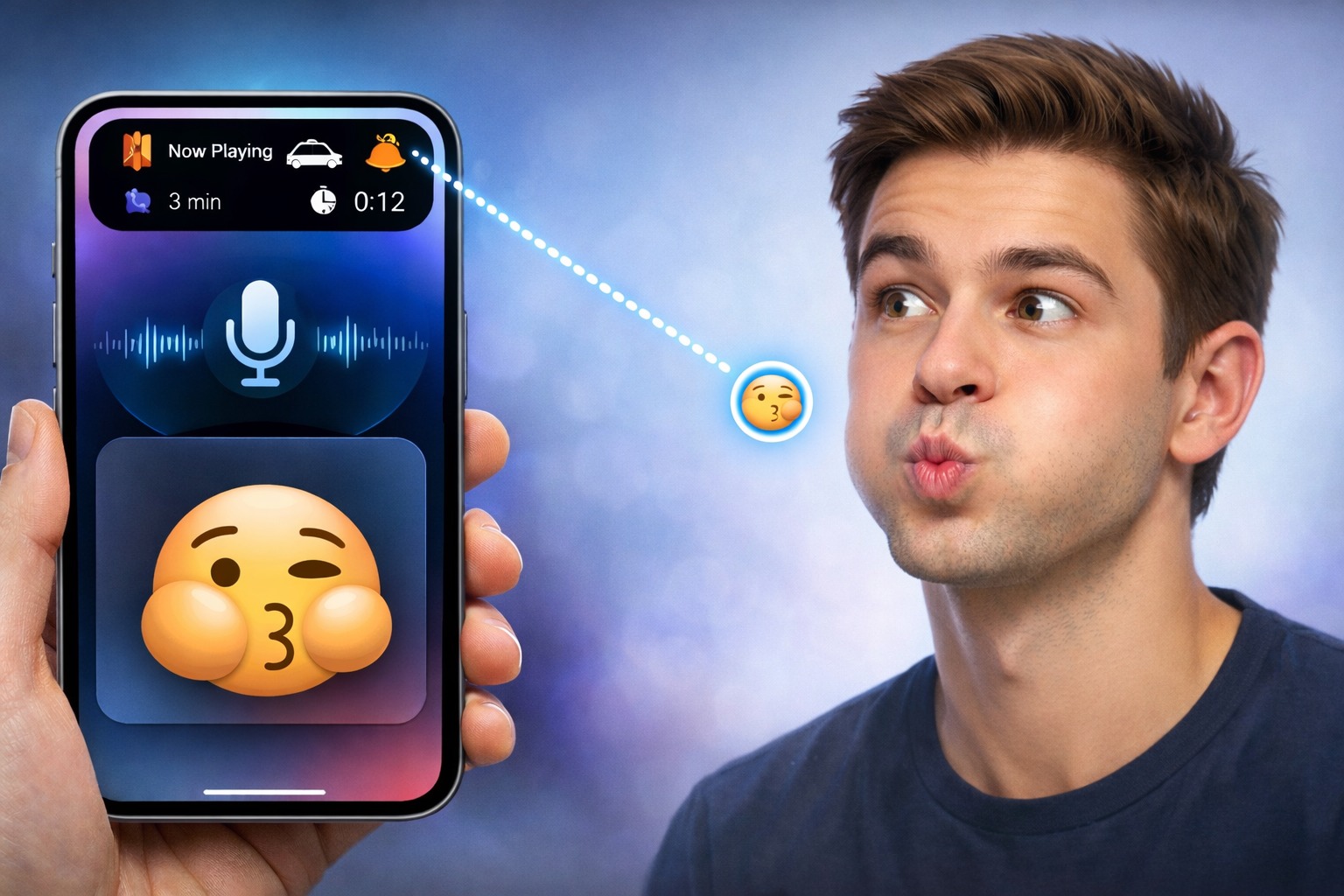 Айфоном смогли бы пользоваться даже Ник Вуйчич, Стивен Хокинг и Гектор Саламанка. Что такого задумала Apple? Смартфоны и другие устройства смогут считывать мимику и выполнять определенные действия. Фото.