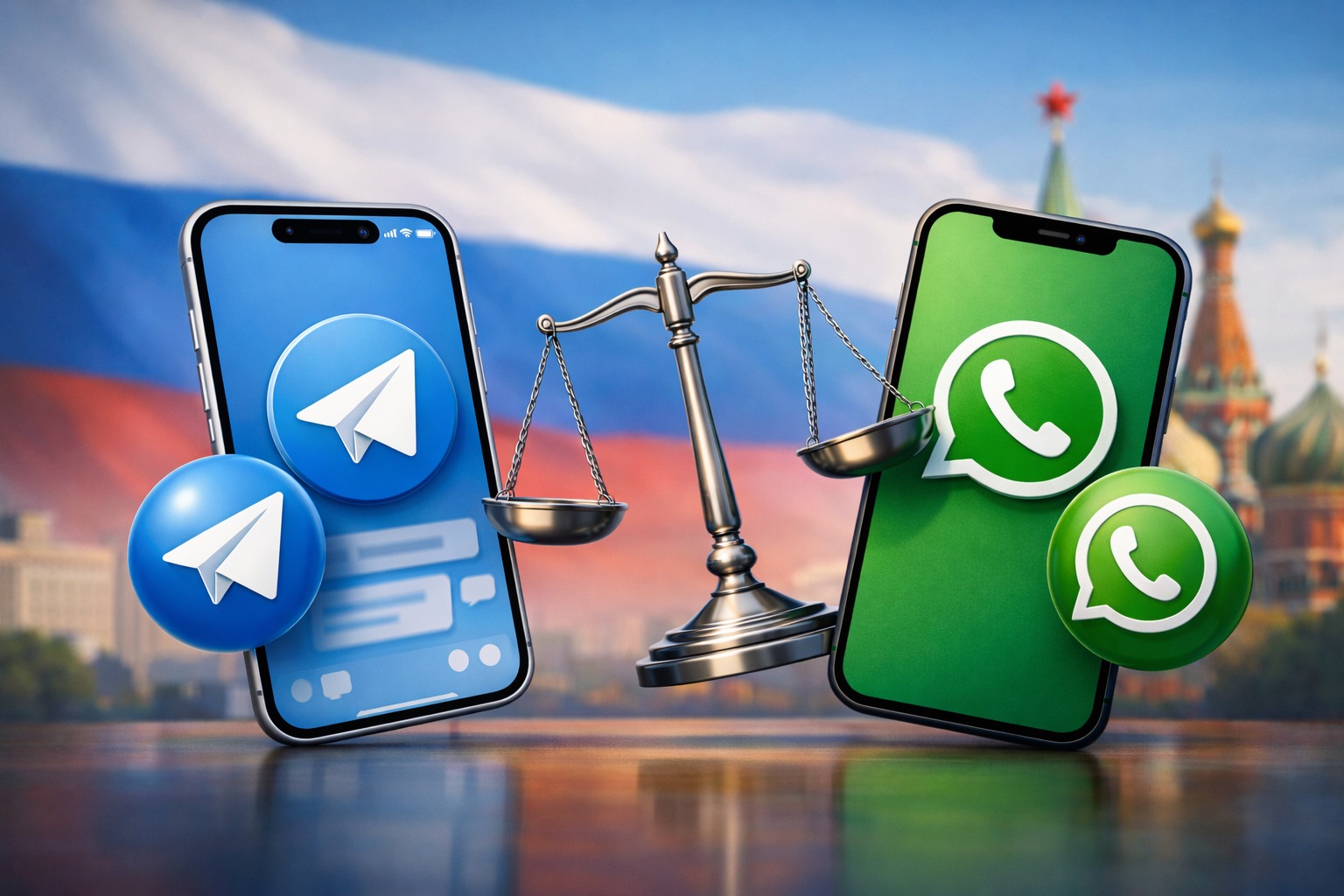 В Госдуме рассказали, почему не планируют блокировать Telegram, в отличие от WhatsApp. WhatsApp уже попал под ограничения, но Телеграму это пока не грозит. Фото.