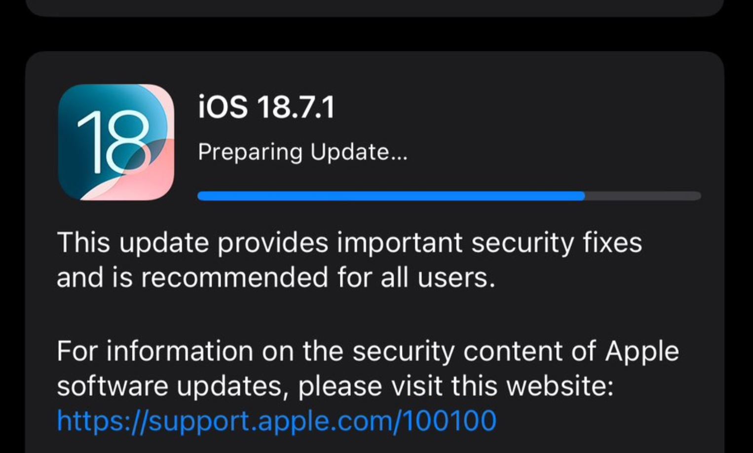 Обновления iOS для старых устройств. Есть и обновления для старых моделей iPhone и тех, кто не хочет переходить на новую iOS. Фото.