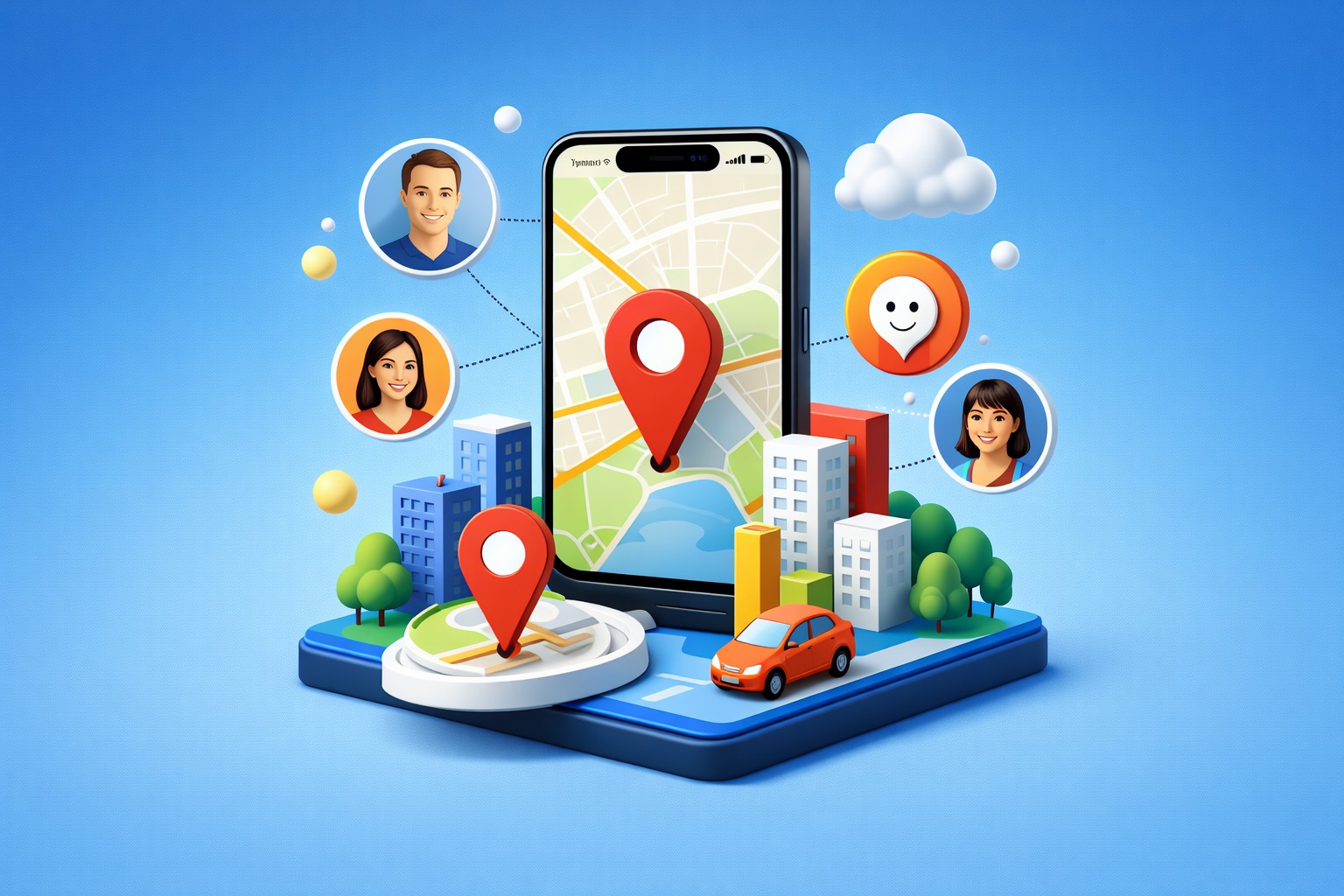 Как постоянно делиться своим местоположением с друзьями и близкими через Яндекс Карты