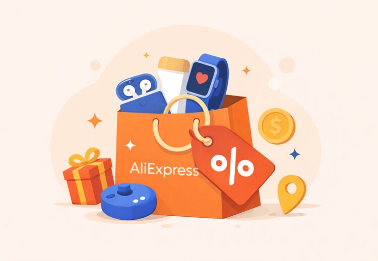 Что выгодно купить на AliExpress в феврале 2026: 10 полезных товаров с отличными скидками. Фото.