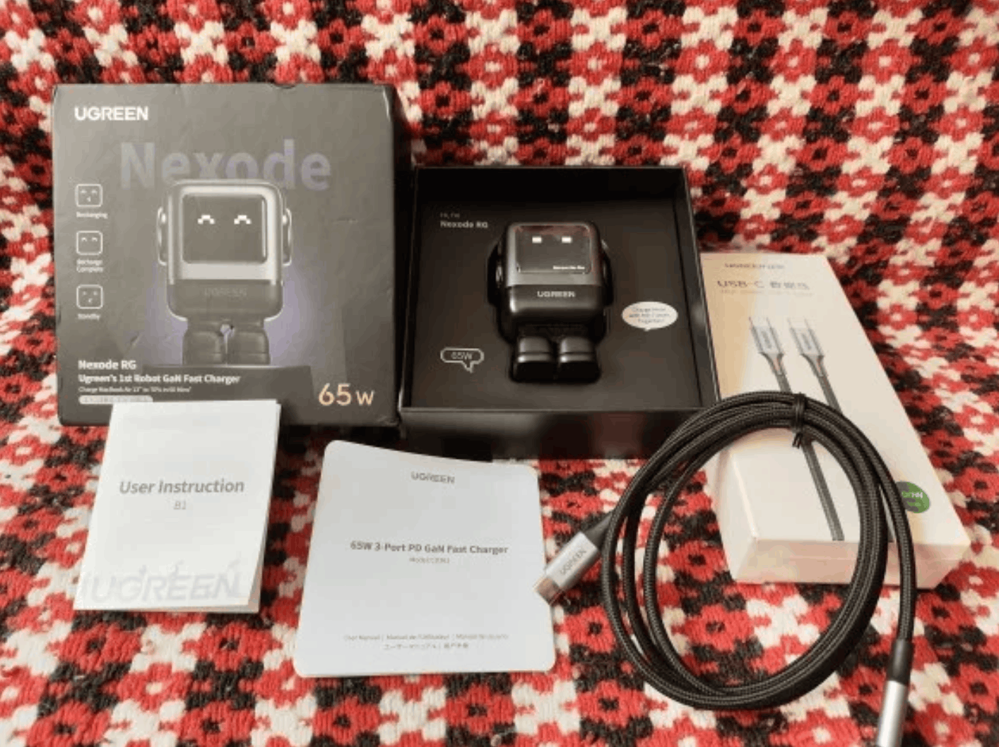 Быстрая зарядка. Зарядка еще и выглядит прикольно. Фото.