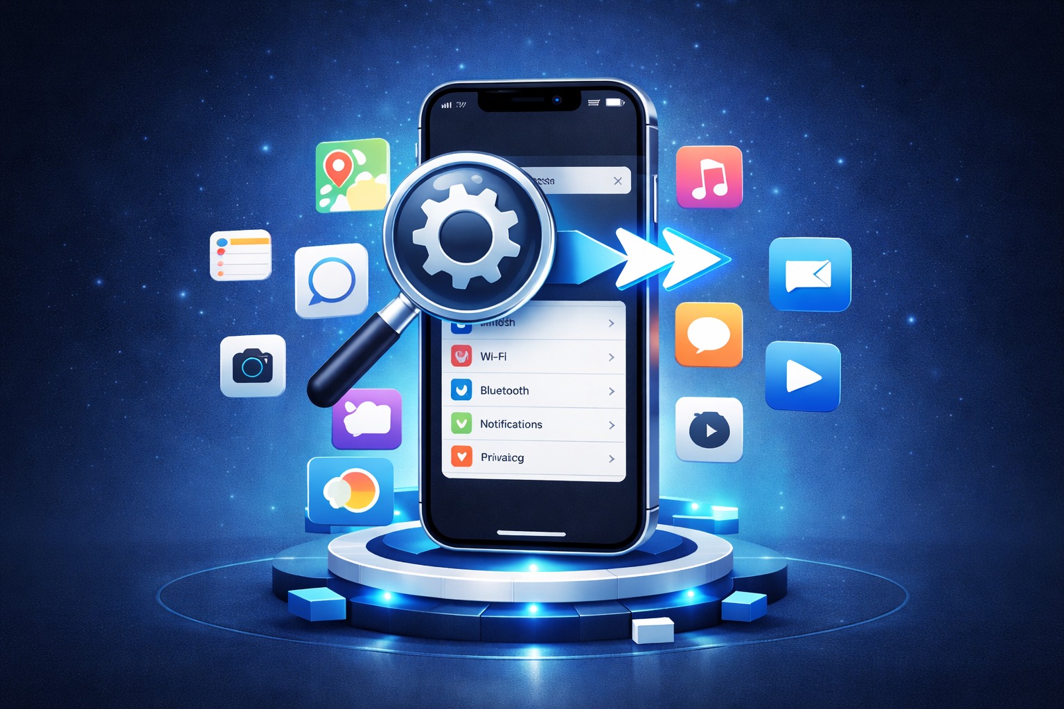 Как быстро открыть настройки любого приложения на iPhone. Путь к настройкам с этой командой очень простой. Как быстро открыть настройки любого приложения на iPhone. Путь к настройкам с этой командой очень простой. Фото.