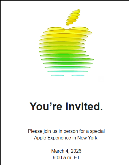 Что известно о весенней презентации Apple. Apple разослала приглашения журналистам. Изображение: pcmag.com. Фото.