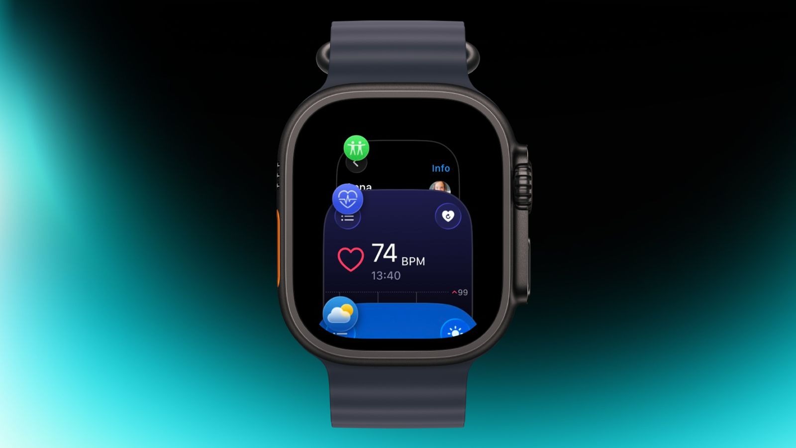 15 полезных советов по использованию Apple Watch. Такая же панель многозадачности, как на iPhone. Изображение: macrumors.com. Фото.