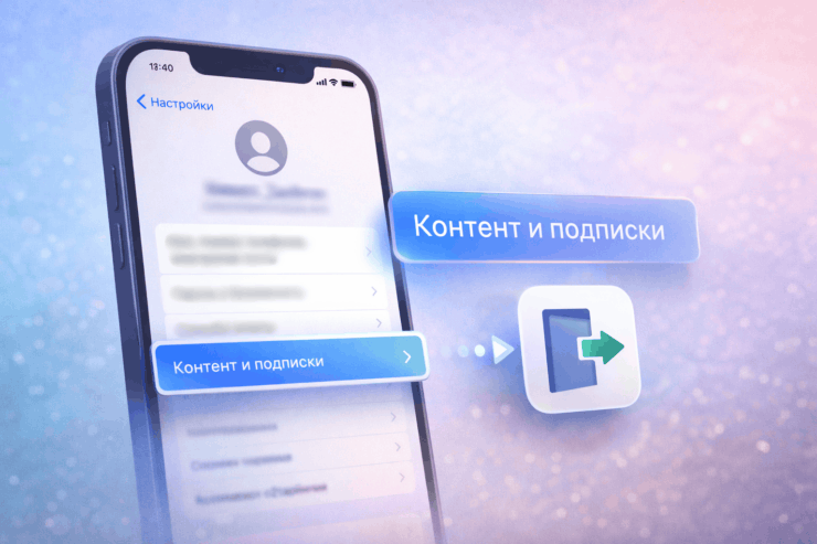Не получается выйти из Apple ID в App Store после установки iOS 26.4. Что делать? Как выйти из из App Store после обновления iOS. Фото.
