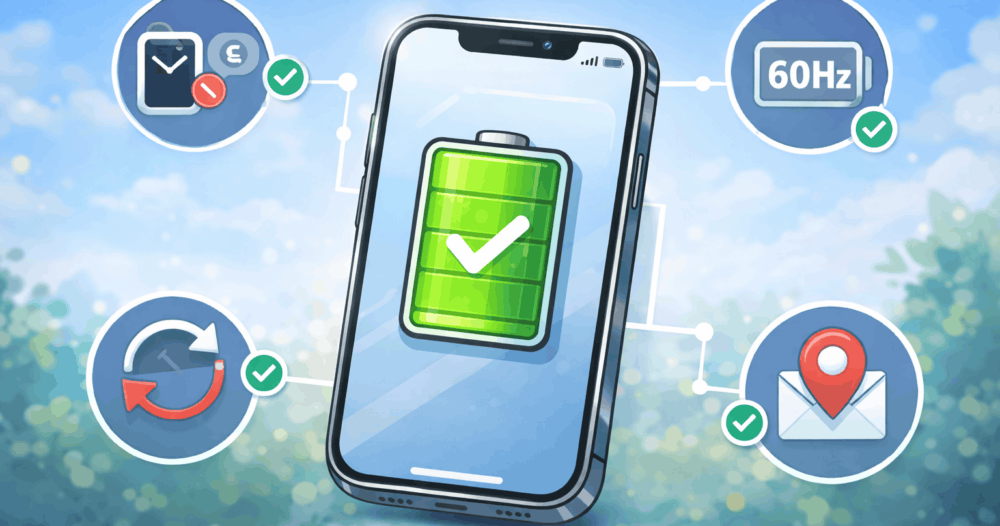 5 nippi, mis tõesti aitavad iPhone'i akut kauem vastu pidada