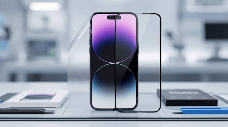 Почему пленка на экран iPhone, лучше чем защитное стекло. Фото.