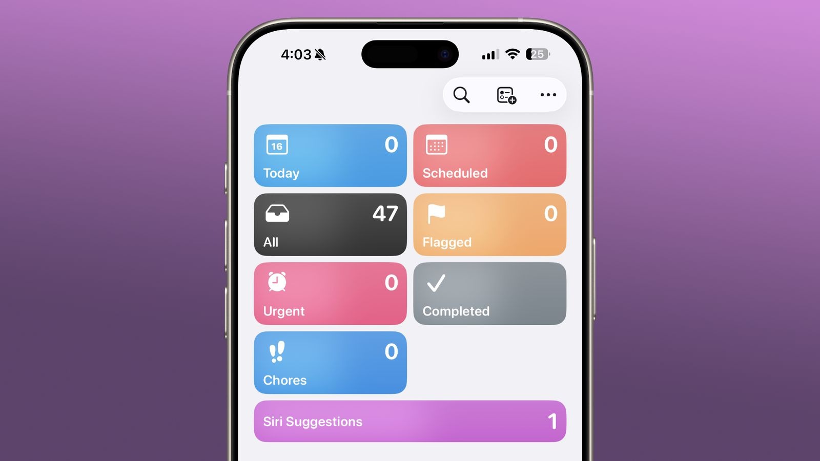 Собрали все новые функции, которые появились в первой бета-версии iOS 26.4. Новый раздел в напоминаниях. Изображение: macrumors.com. Фото.