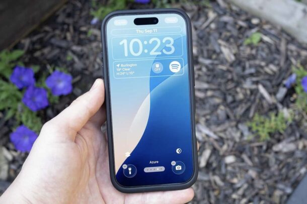 Как сделать экран блокировки iPhone с iOS 26 как в iOS 18. Фото.