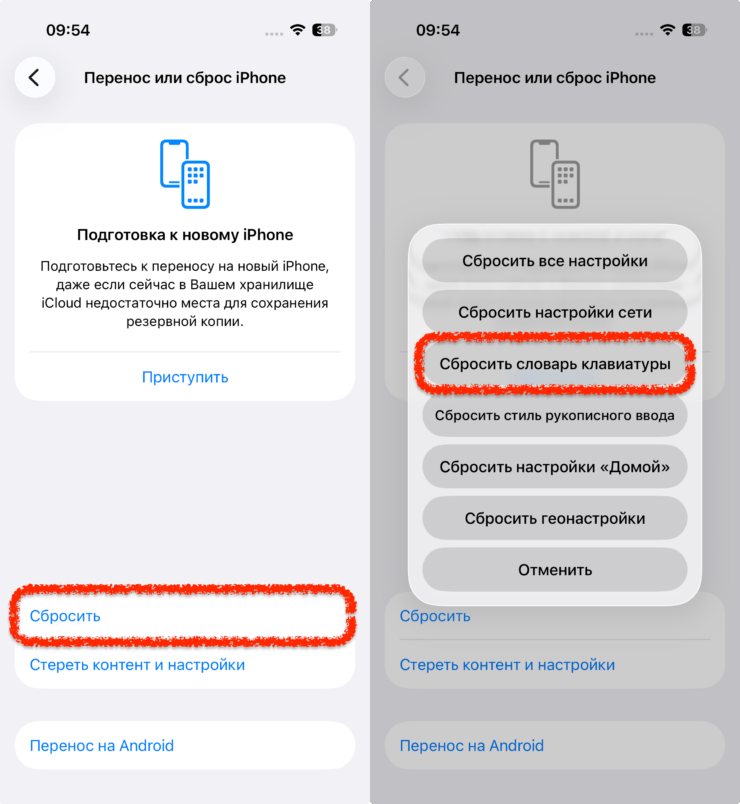 Глючит клавиатура айфона. Тут нужен только сброс клавиатуры. Фото.