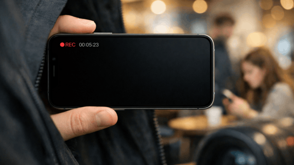 Как на Айфоне снимать видео с выключенным экраном