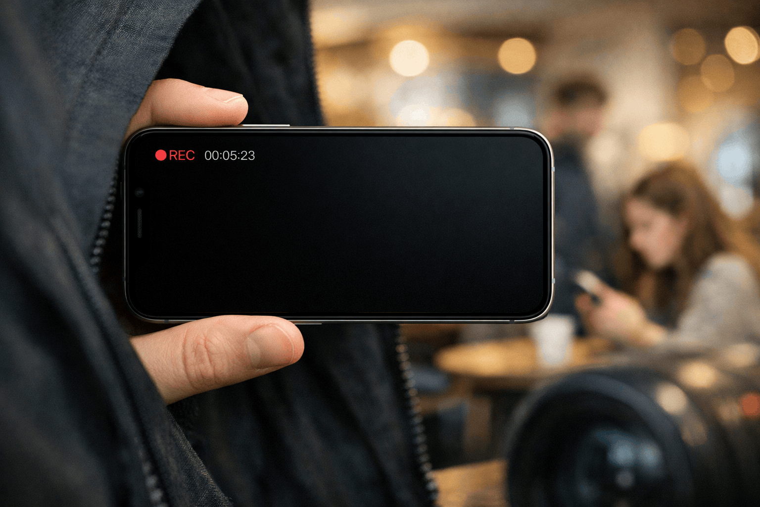 Как на Айфоне снимать видео с выключенным экраном