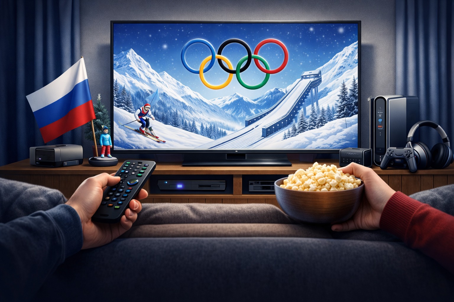 Где смотреть трансляции Олимпийских игр 2026 в хорошем качестве. Олимпийские игры 2026 будут транслировать в России полностью. Фото.