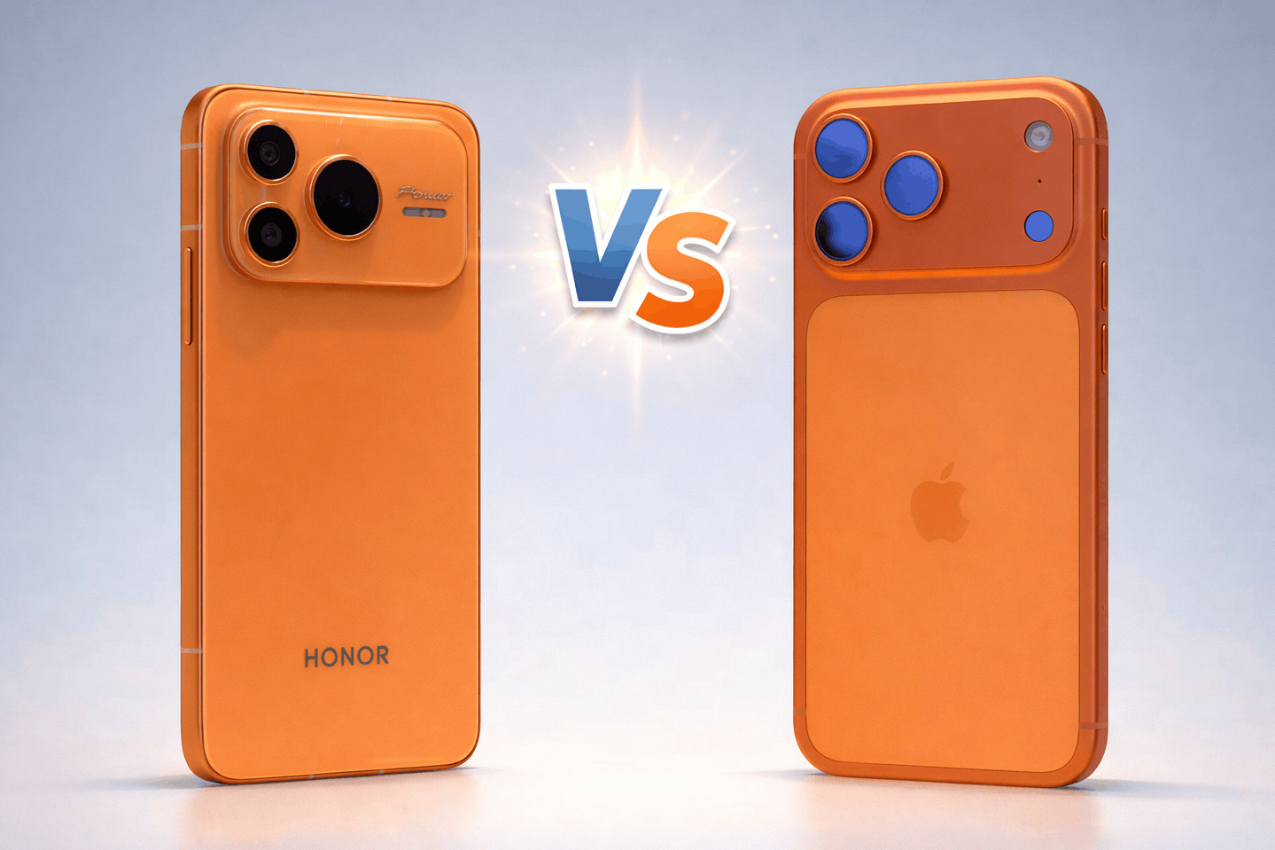 Кто проработает дольше: Honor Power 2 с батареей на 10 080 мА*ч или iPhone 17 Pro Max