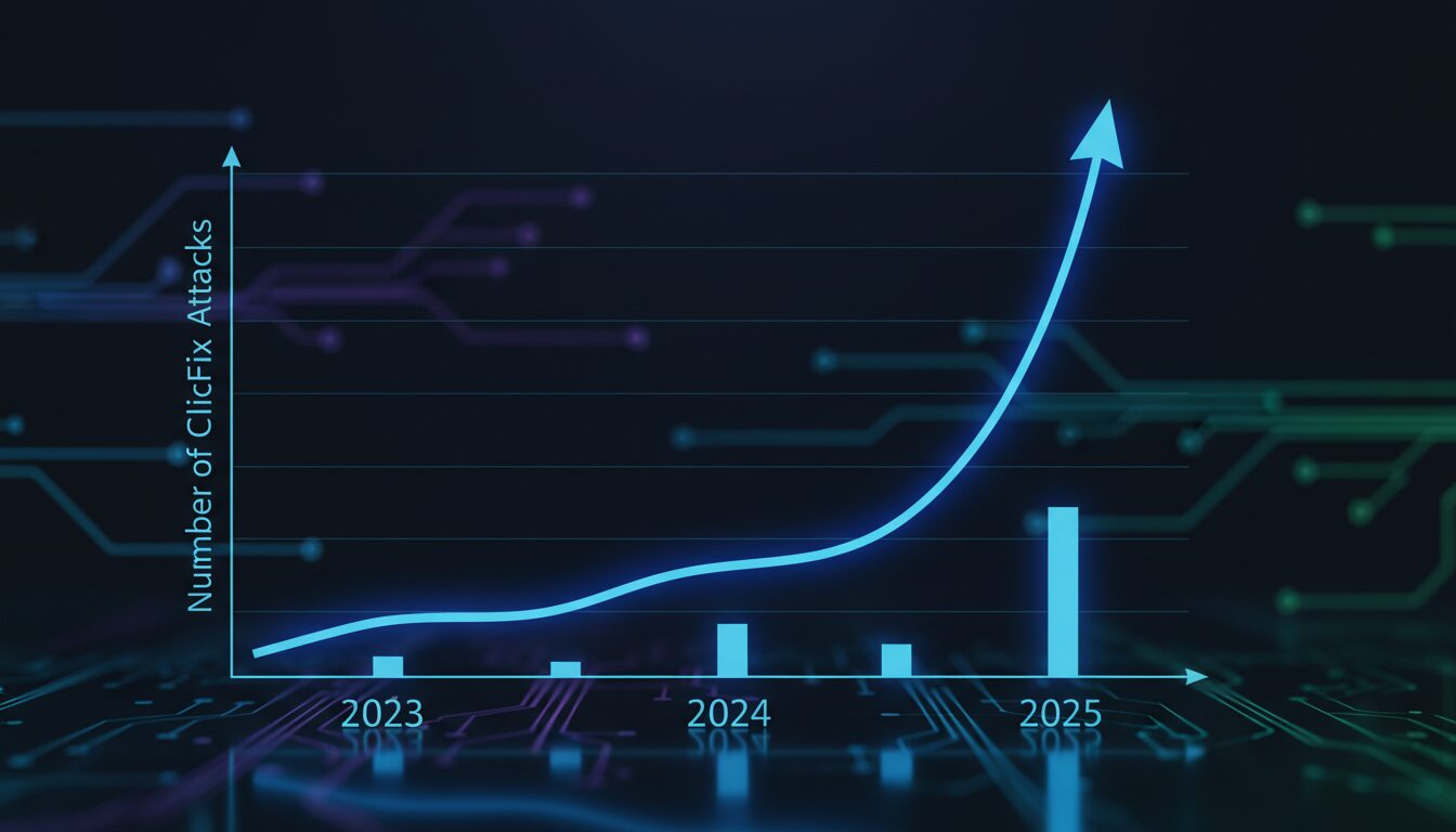 Можно ли обнаружить вирус ClickFix. Рост на 500% за год — такими темпами не может похвастаться ни один стартап. К сожалению, хакерам инвесторы не нужны. Фото.