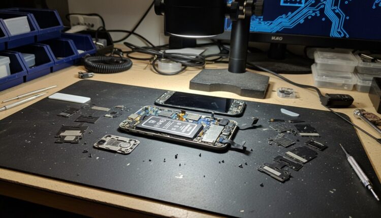 Как мошенники подменяют оригинальные экраны iPhone и возвращают смартфоны Apple. Фото.