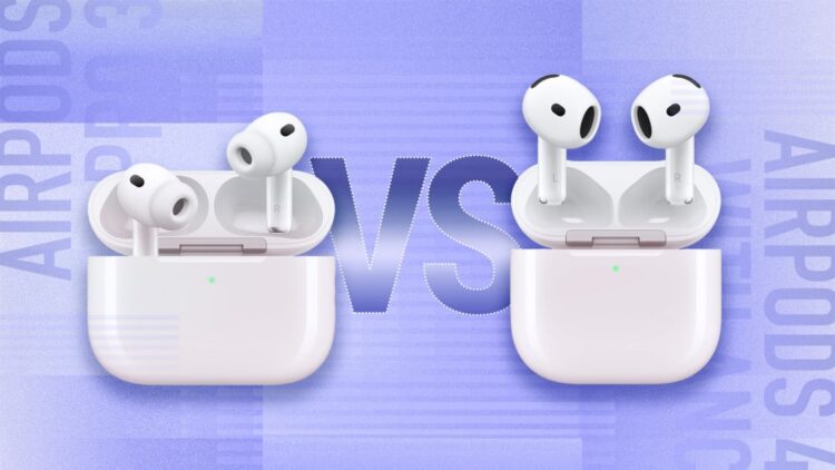 AirPods 4 или AirPods Pro 3: какие наушники Apple выбрать в 2026 году. AirPods 4 или AirPods Pro 3: какие наушники Apple выбрать в 2026 году. Фото.