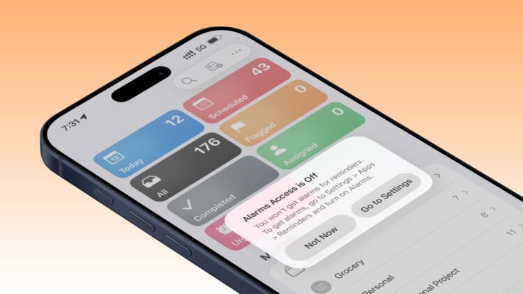 Доступ к срочным оповещениям выключен на iPhone: как убрать. Фото.