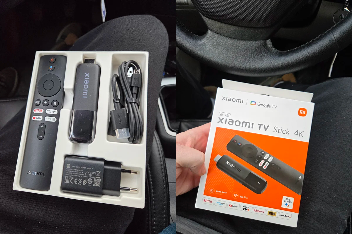 Компактная ТВ-приставка Xiaomi с поддержкой 4K. Незаменимая вещь для тех, у кого старый телек. Фото.