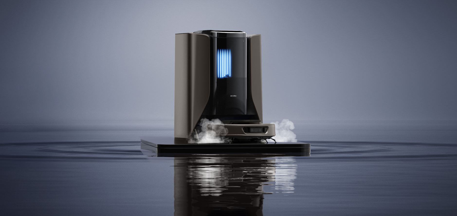 Это не просто робот-пылесос, а настоящая станция для уборки дома!. Фото.