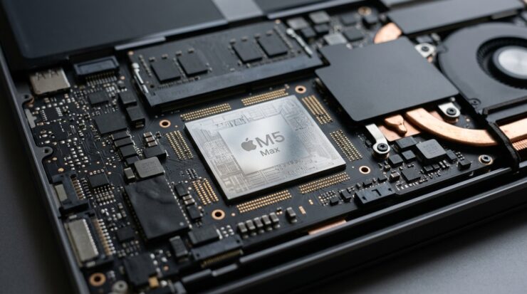 Стоит ли обновляться на MacBook с M5 Pro. Чип M5 Max — первый процессор Apple с принципиально новой архитектурой сборки. Фото.