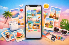 Как сделать коллаж на iPhone — все способы. Фото.