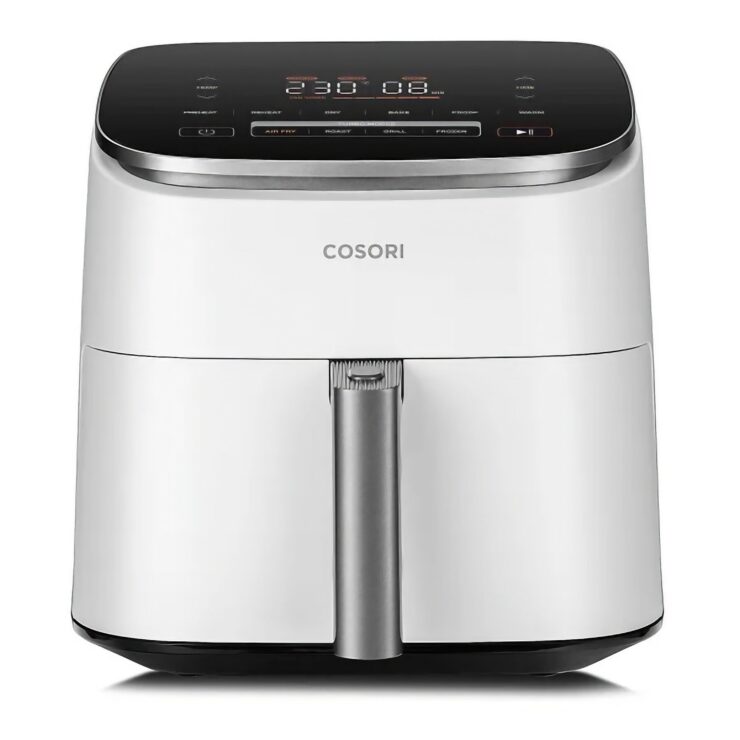 COSORI DC601 готовит ужин за 20 минут. Дизайн у этого COSORI, как и характеристики — тоже не промах. Изображение: Cosori. Фото.