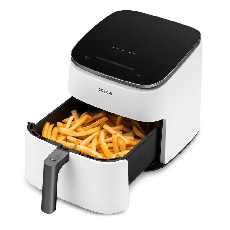COSORI DC601 готовит ужин за 20 минут. Идеальный гаджет для фанатов жареной картошки. Изображение: Cosori. Фото.